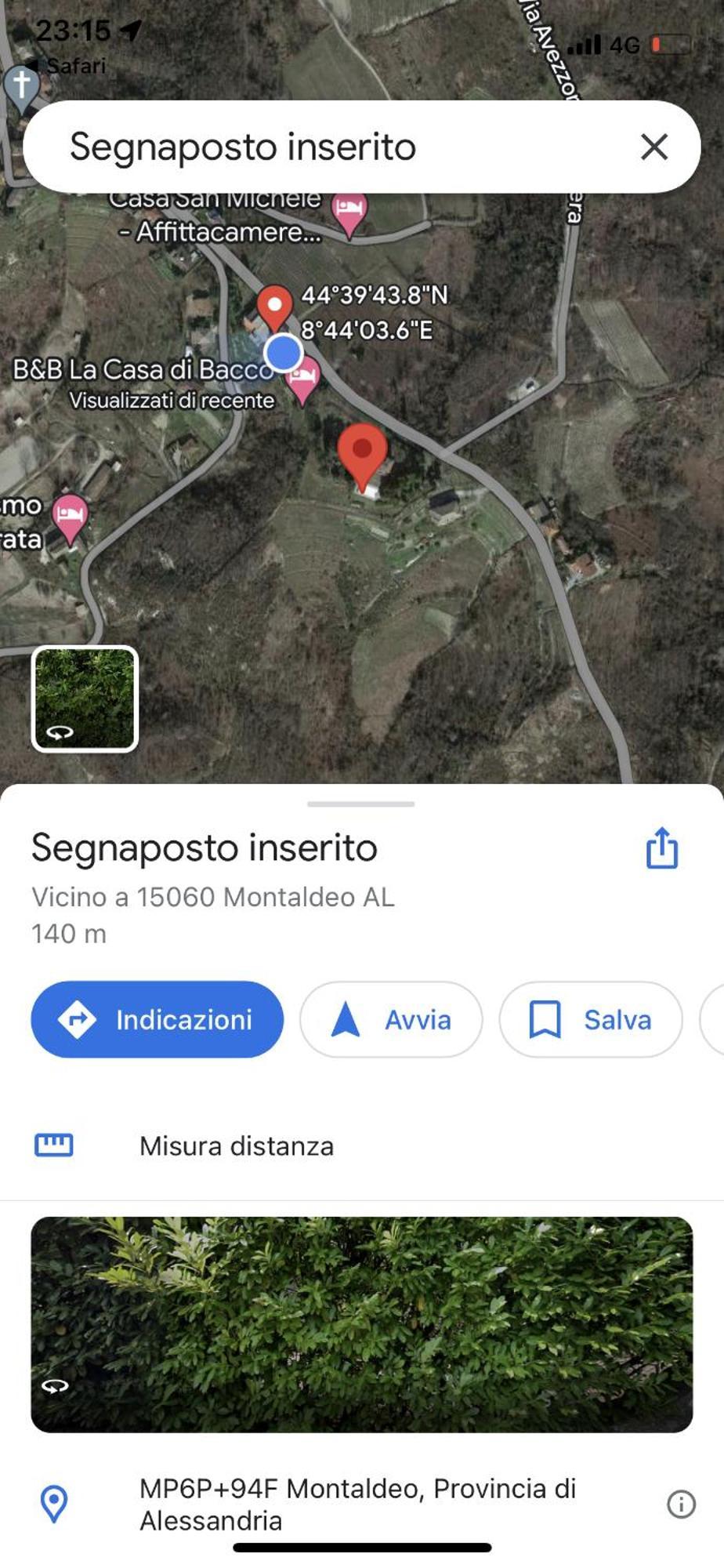 La Casa Di Bacco B&B Lerma Bagian luar foto